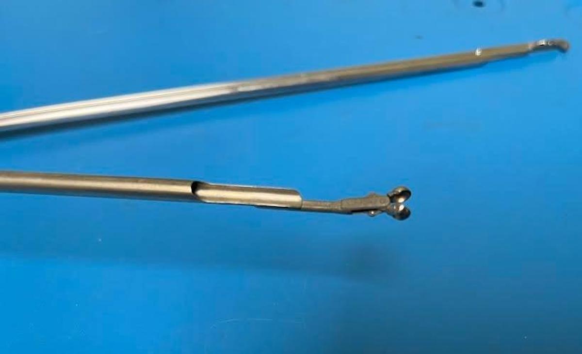 Used STORZ Optical Forceps Set of 2 PV 27072 FS & 27072 A in Exc. Working Condition