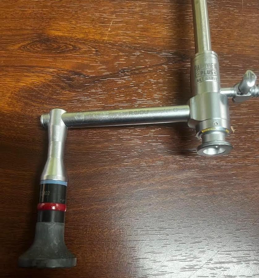Used WOLF 8912.402 Panoview Plus CO2 Laser Laparoscope, 10MM 0º. In Exc. Condition