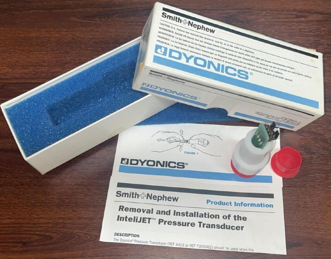 Used Smith & Nephew Dyonics 4423 Replacement Transducer for InteliJet Control Unit