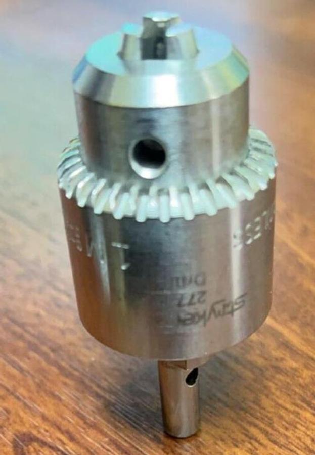 Used Stryker 277-82-131 Jacobs Drill Chuck in excellent working condition- Warranty