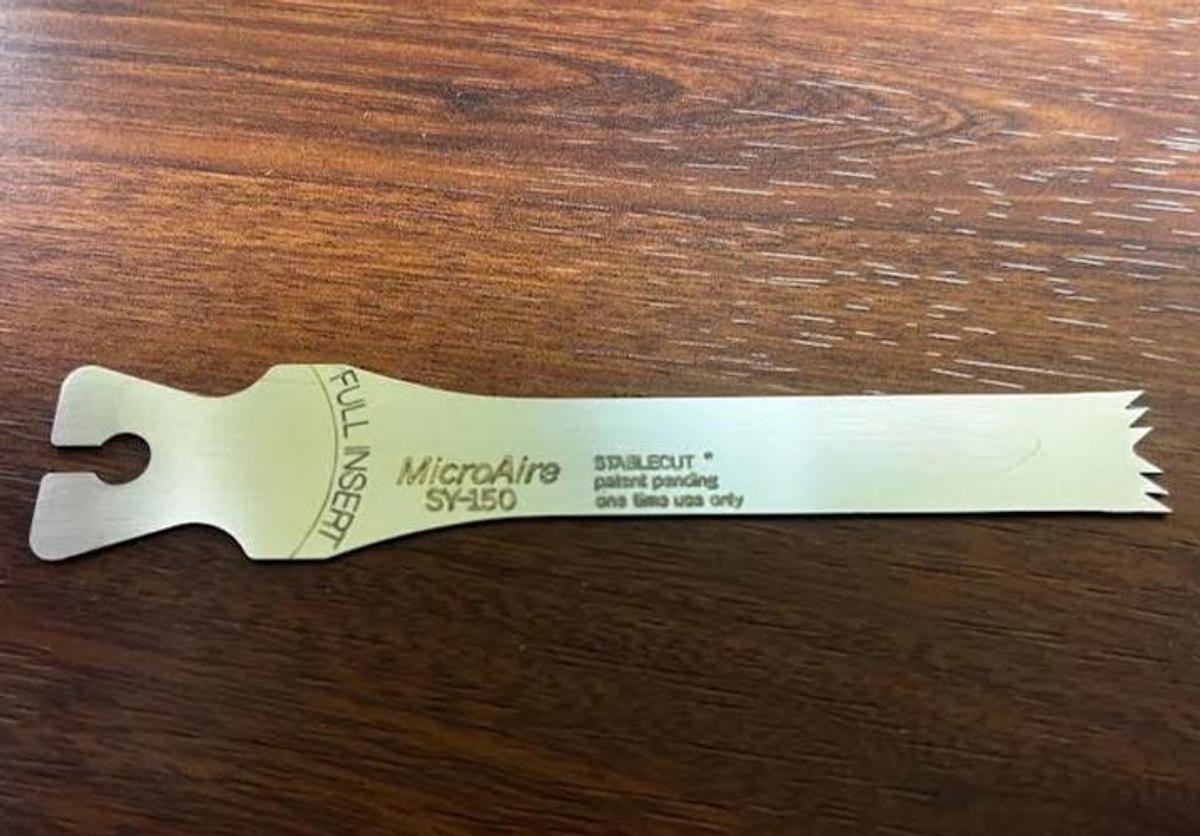 Used MicroAire SY-150 Sagittal Saw Blades (Stable cut)- Excellent Condition