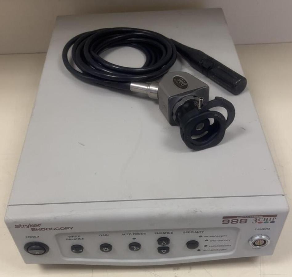Used Stryker 988HD system w/Camera 988-410-122 Head & Coupler- Exc. Working Condition