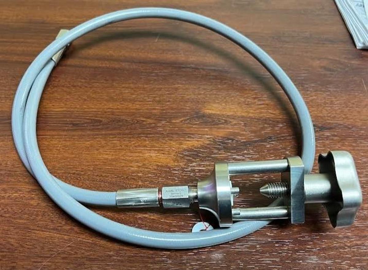 Used Storz 204000 28 --- CO2 High Pressure Hose w/ Pin Index- Exc. Working Condition