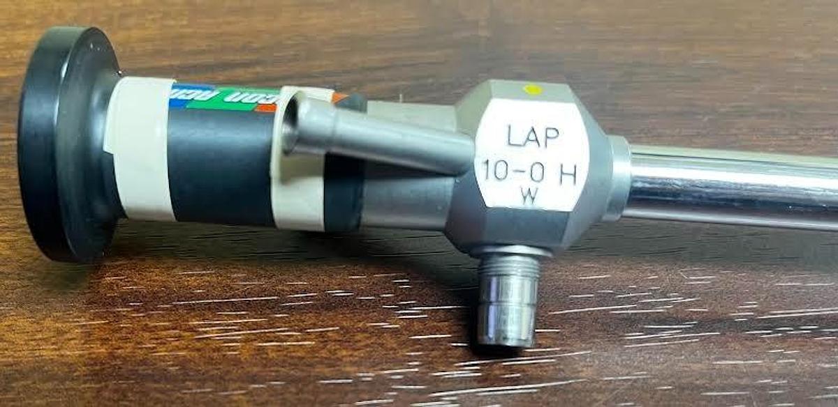 Used ACMI LAP 10-0 H W Scope, with Flush Ports, 0° x 10mm--in Exc. Working Condition