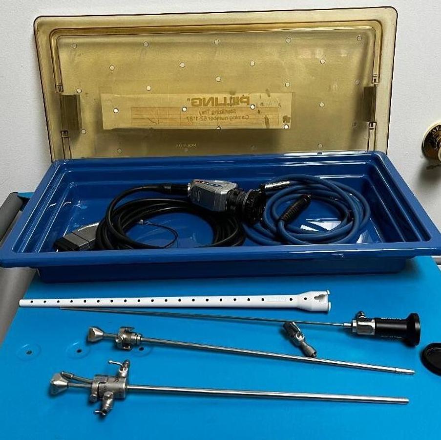 Used ACMI G27L-30WA 2.7mm x 30° Scope 7Pc Set with Case-EXCELLENT WORKING CONDITION