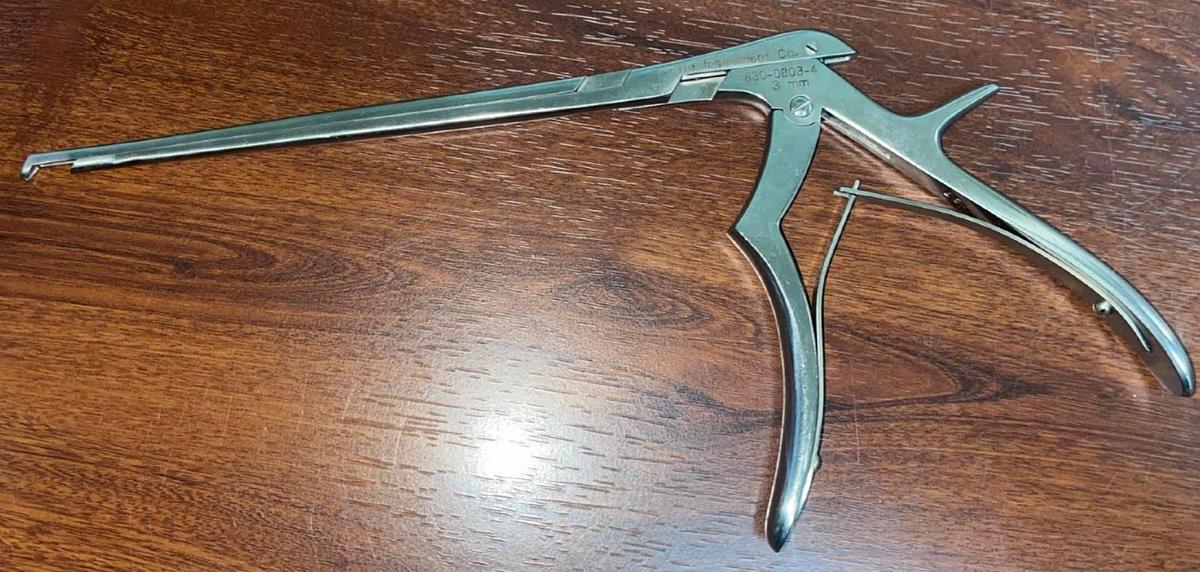 Used Life Instruments Co. 830-0803-4 Kerrison Rongeurs 3MM- Exc. Working Condition.