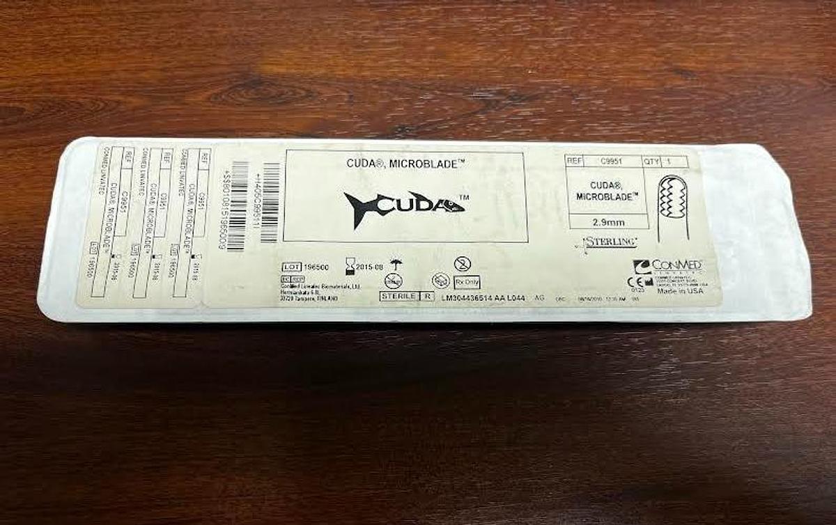 Used CONMED C9951 CUDA, Microblade, 2.9mm--- Excellent Condition --New