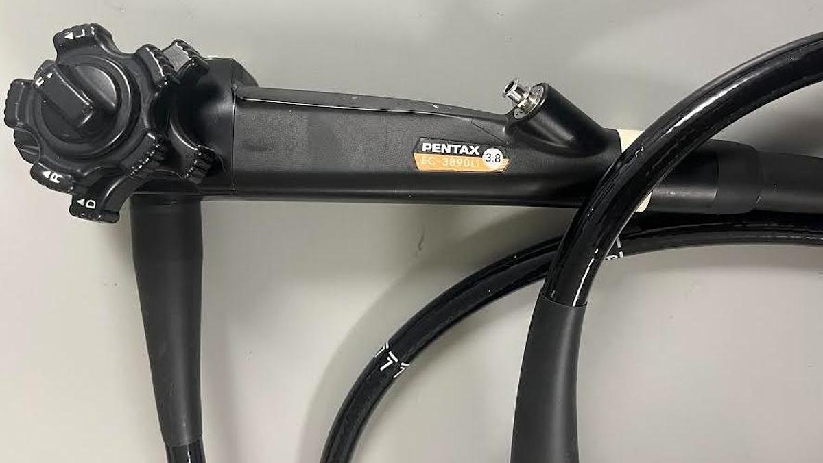 Used Pentax EC-3890Li Video Colonoscope & Case - Exc. working condition with warranty