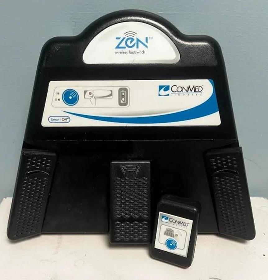 Used ConMed/Linvatec D4000 Console w/W1000Wireless Footswitch & D4240 ERGO Shaver