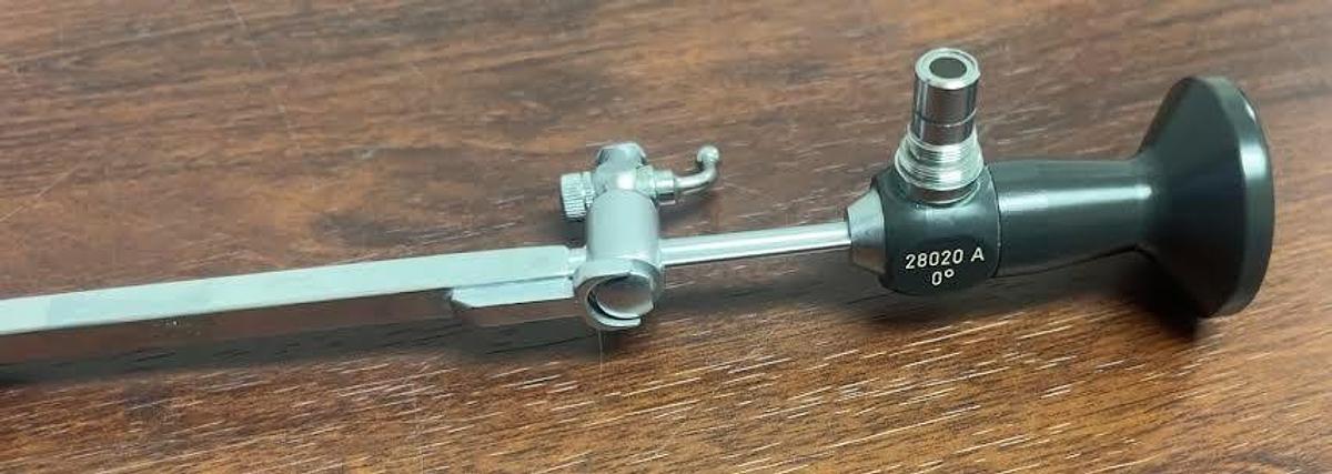 Used Storz 28020A Hopkins 0° Nephroscope w/ Luer-Lock- Excellent Working Condition