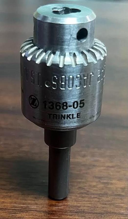Used Hall/Zimmer 1368-05 Trinkle 5/32" Jacobs Chuck -in excellent working condition