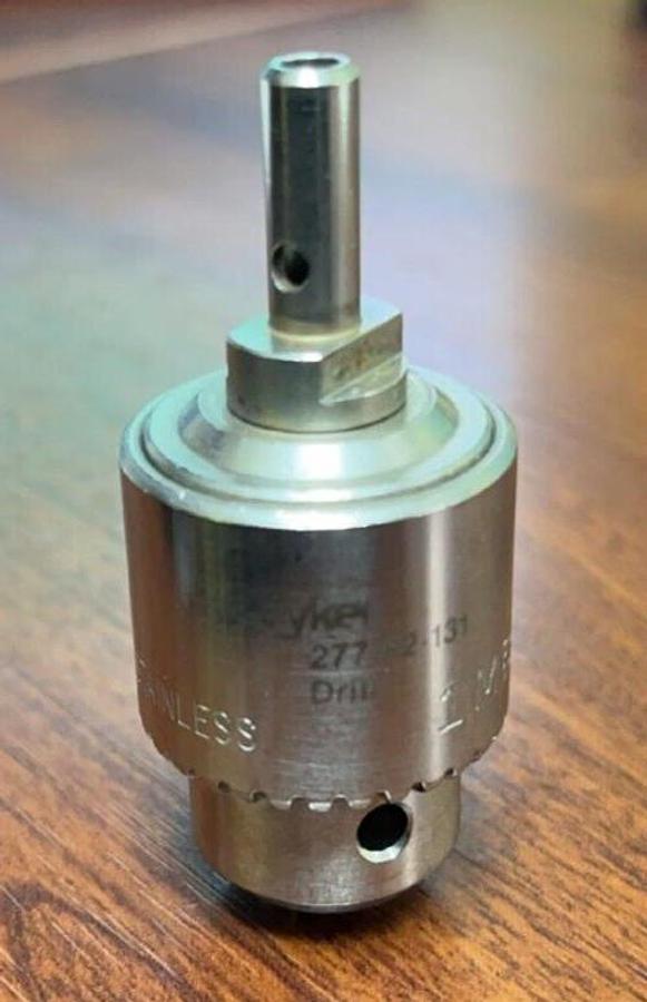 Used Stryker 277-82-131 Jacobs Drill Chuck in excellent working condition- Warranty