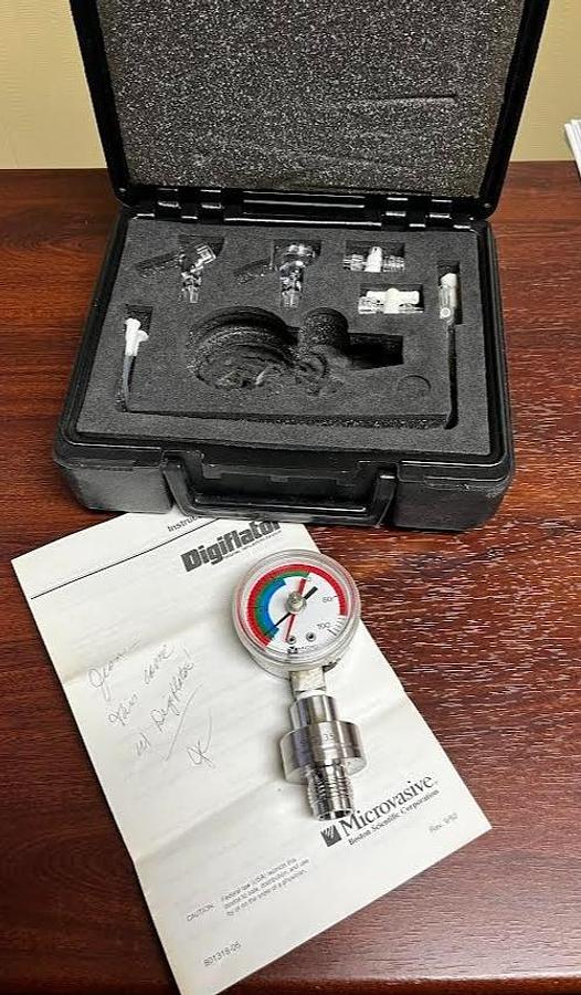 Used Microvasive 5150 Digiflator Digital Inflation Device - Exc. Working Condition