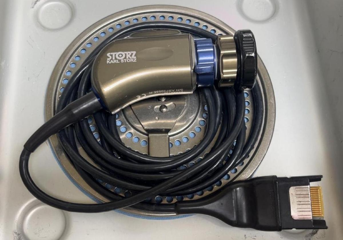 Used Storz 22220150 H3 Camera Head w/ Coupler & Sterilization Tray-EXC. CONDITION
