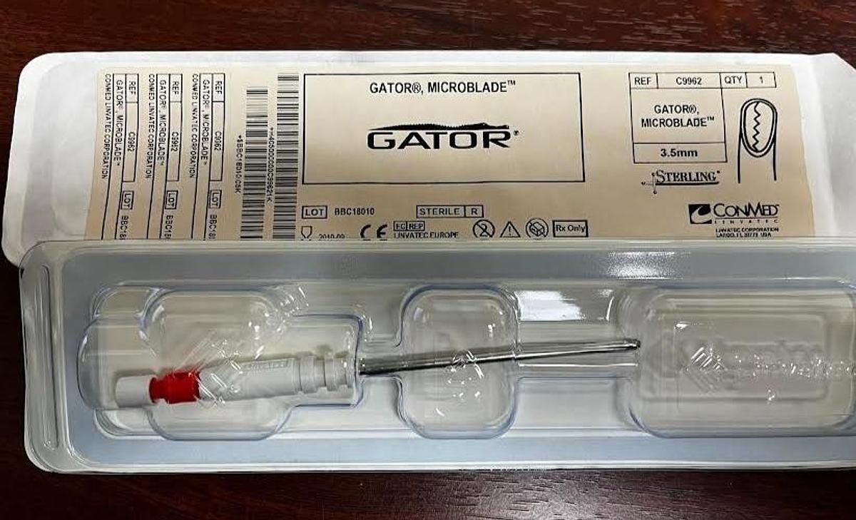 Used CONMED C9962 Gator Microblade 3.5mm --- Excellent Condition --New