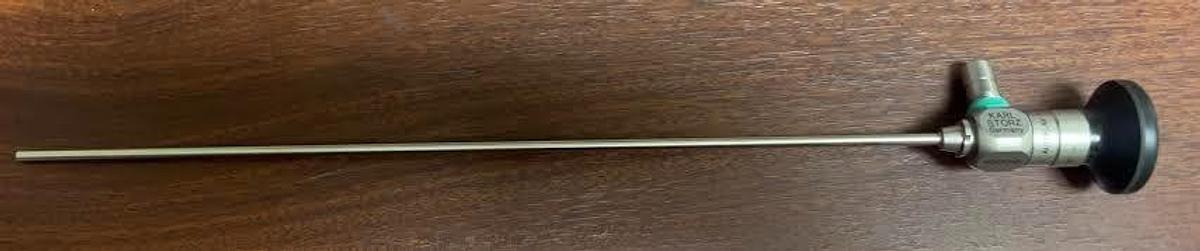 Used Storz 26007AA 3.3mm x 0 Degree Autoclavable Laparoscope Exc Working Condition.