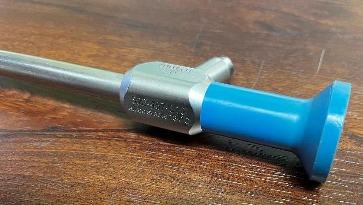 Used Stryker 502-457-010 10mm x 0° autoclavable Laparoscope- Exc. Working condition