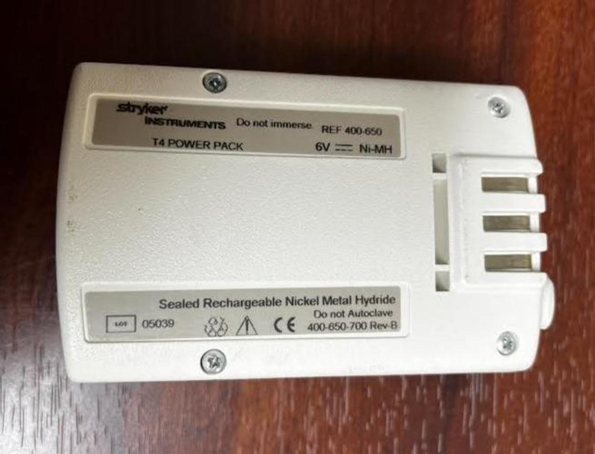 Used Stryker 400-650 T4 Power Pack Battery --- Excellent Working Condition