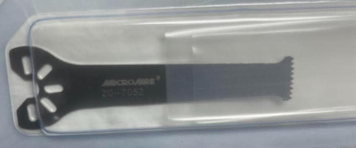 Used MicroAire Z0-7052 Large Oscillator Saw Blade 13mm x 64mm x 0.9mm -New -