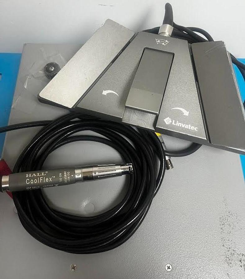 Used Linvatec/Hall E9000 Controller with E9010 COOLFLEX DRILL & C9863 Footswitch