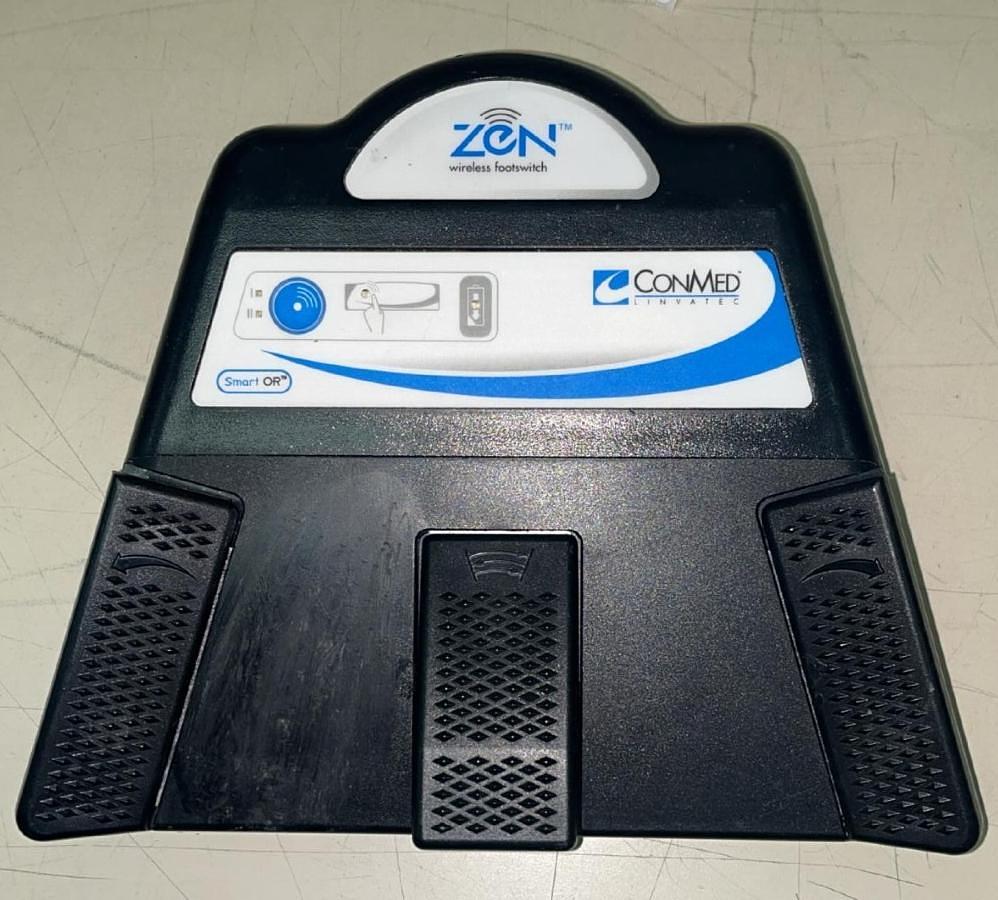 Used ConMed / Linvatec W1000 Zen Wireless Footswitch in Excellent Working Condition