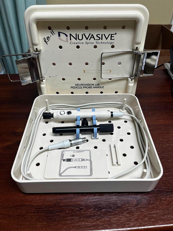 Used Nuvasive 122939 JJB pedicle Probe Neurovision Handpiece- Exc. Working Condition