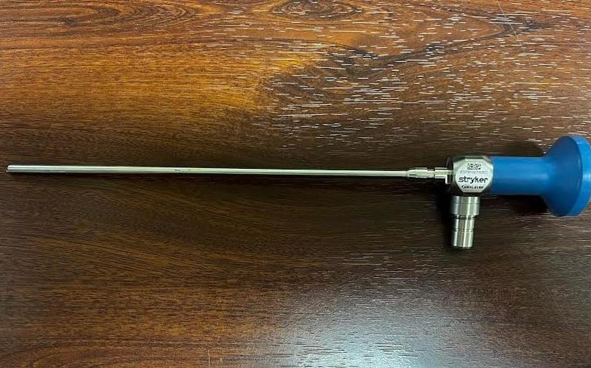 Used Stryker 0502-204-030 HD 4MM X 30 LONG ARTHROSCOPE Excellent Working Condition