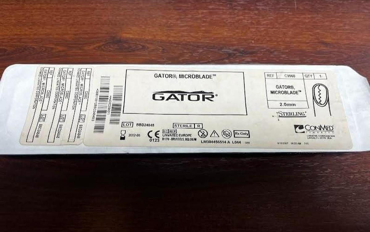Used CONMED C9960 Gator, Microblade 2.0mm- Excellent Condition --New