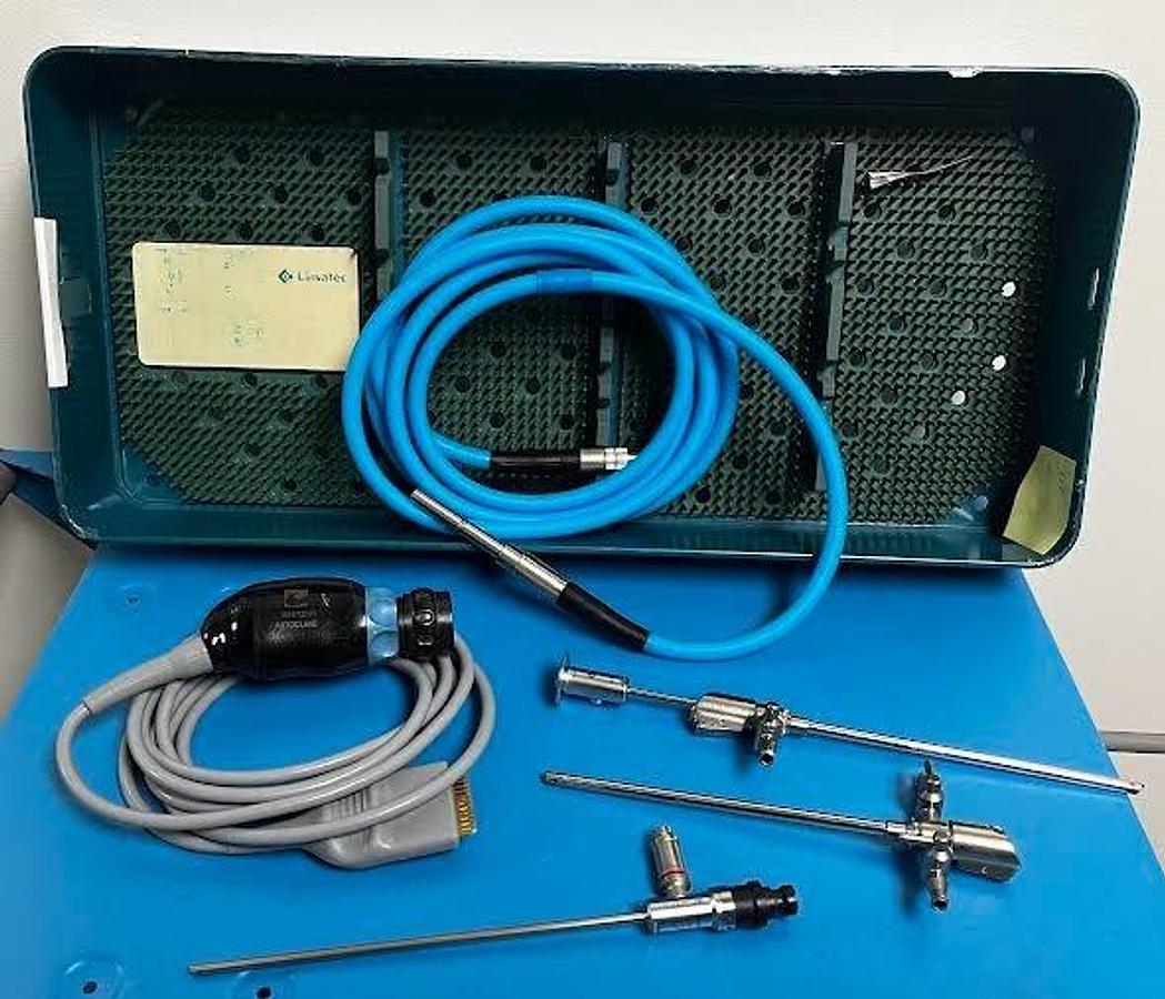 Used Linvatec HD4301 autoclavable 30° 4mm scope w/ConMed IM4121R Camera Set of 5 PC