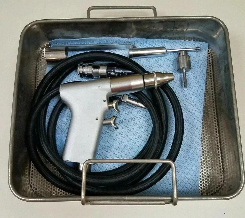 Used Swiss 511.11 Handpiece set of 5 + Case- Excellent working condition-90 Warranty