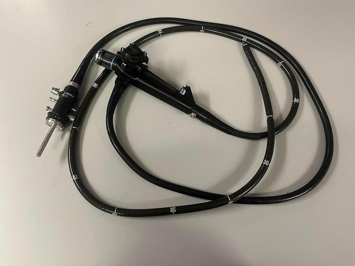 Used Olympus CF-10L Fiber Colonoscope with Case -Great Parts Scope-Sold as is.