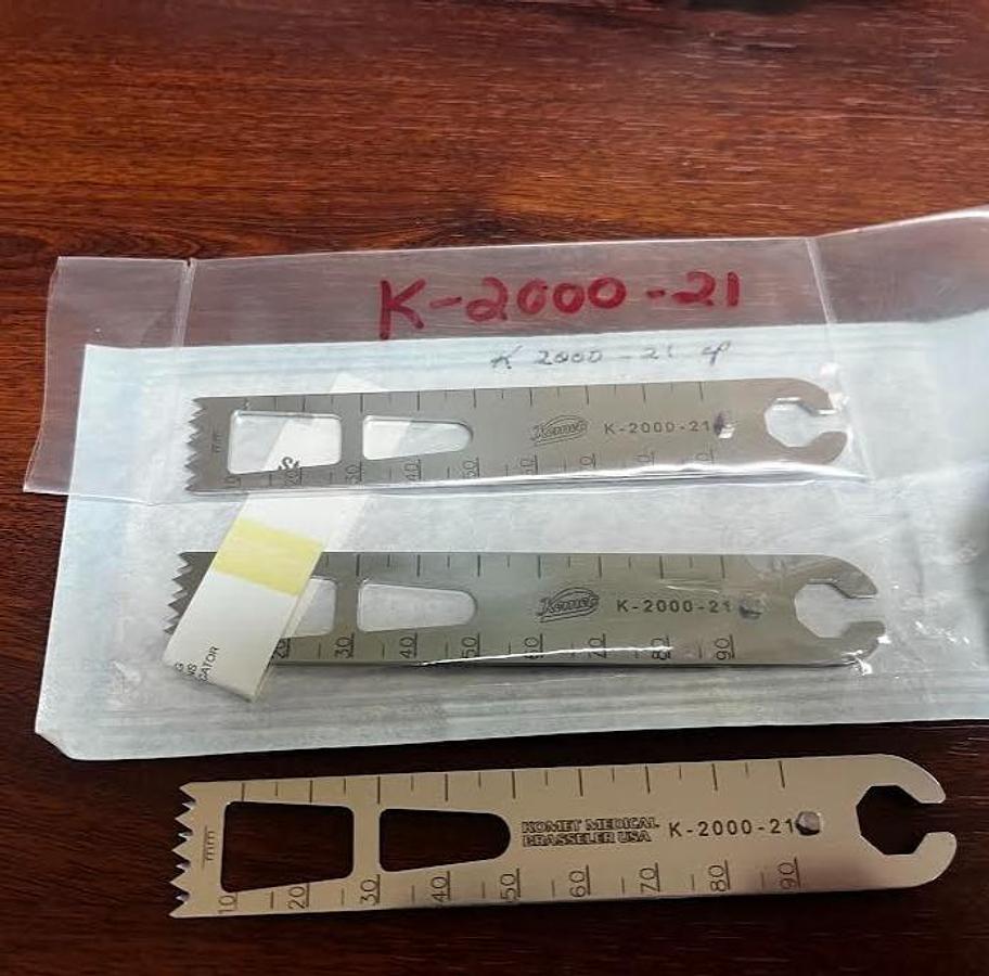 Used Komet---K2000-21----Blades ----Set of 3 ----- Excellent Condition----SOLD AS IS