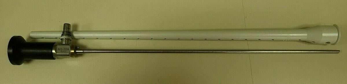 Used ACMI M3 30A Gold 4mm x 30 degree autoclavable cystoscope -exc working condition