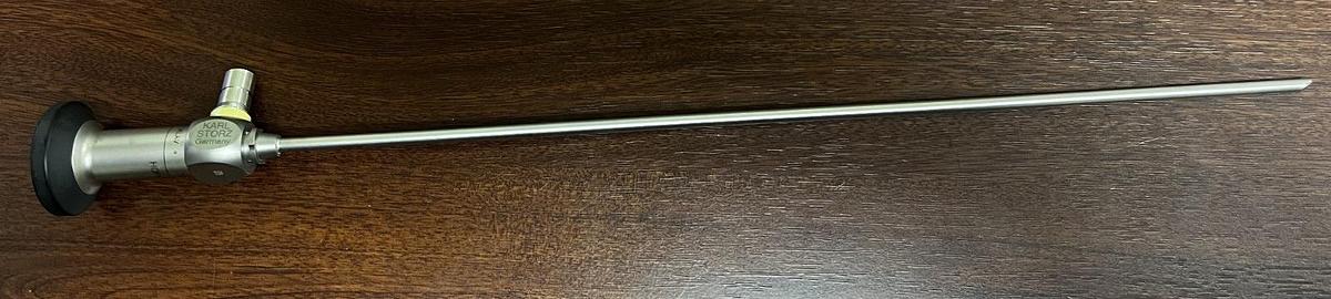 Used Storz 27005CA 4mm x 70° Cystoscope- NEW STYLE- exc working condition w/warranty