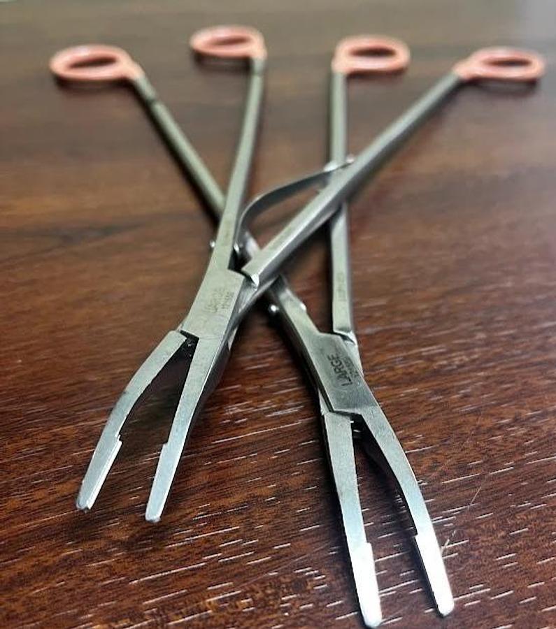 Used Weck Atrauclip Instrument 9 PC clip applier set -in Excellent Working Condition