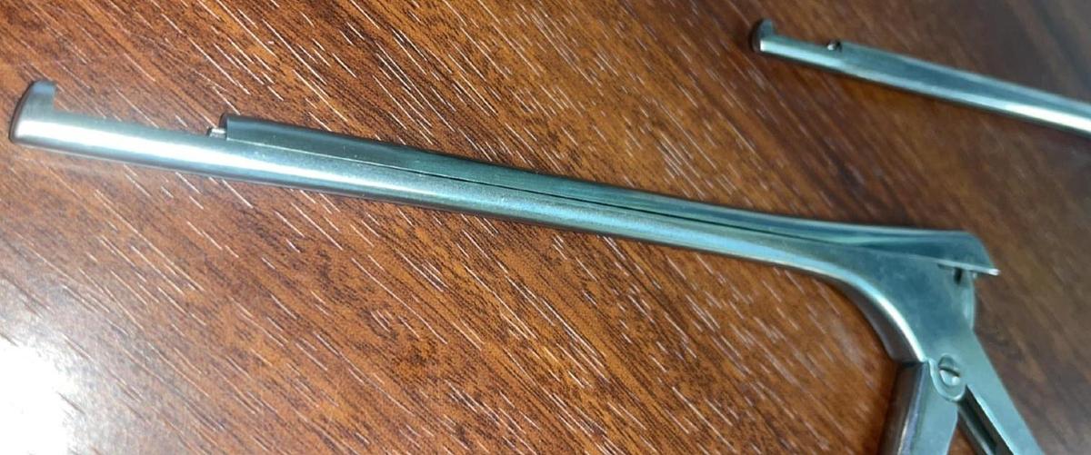 Used Lawton 45-0744 Kerrison Rongeurs & 90° Rongeurs --Excellent Working Condition.