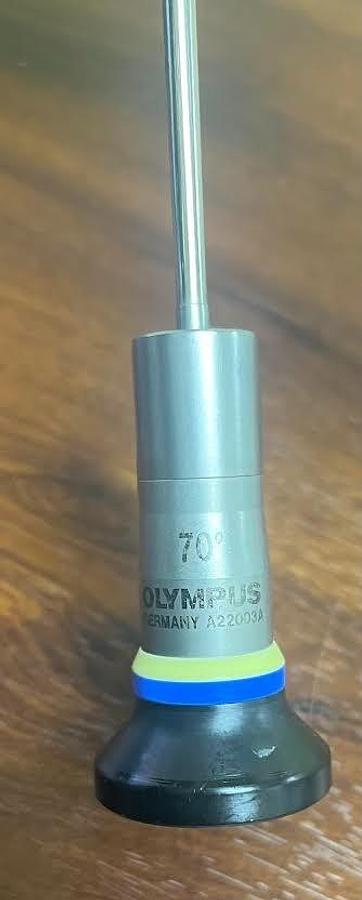 Used Olympus A22003A 4mm x 70º Cystoscope autoclavable - Excellent Working Condition