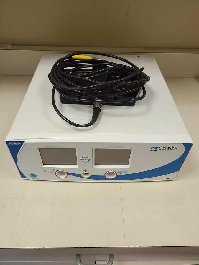 Used ConMed/Linvatec D4000 Console w/ C9863 Footswitch in Excellent Working Condition