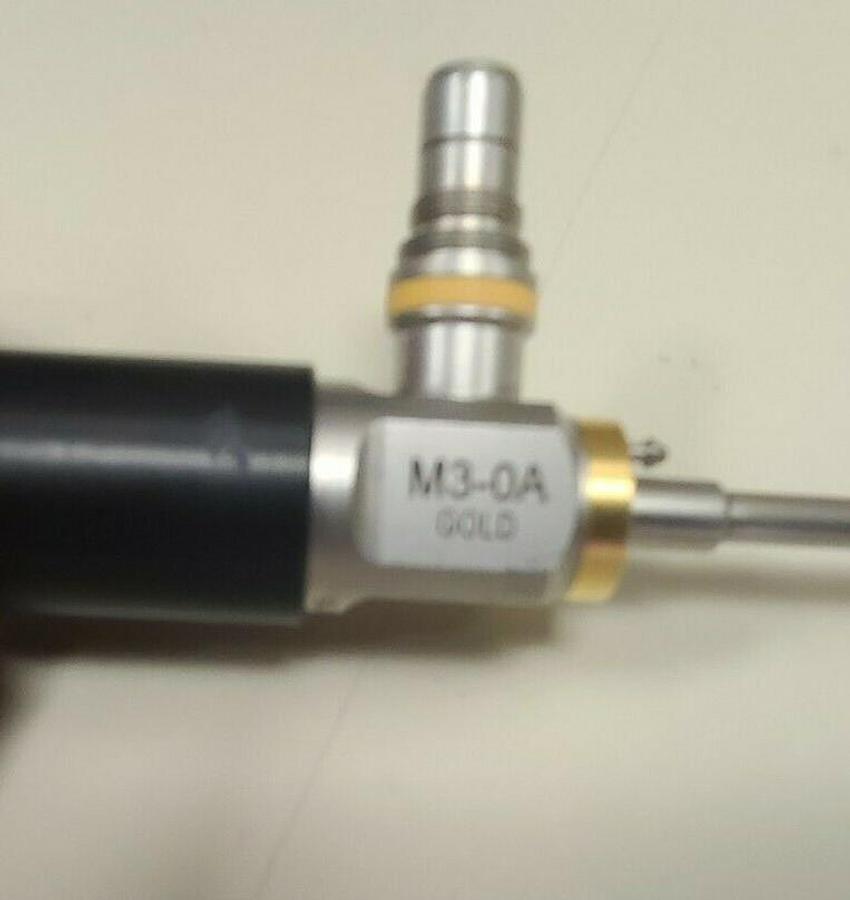Used ACMI M3 0A Gold 4mm x 0 degree autoclavable cystoscope -exc working condition