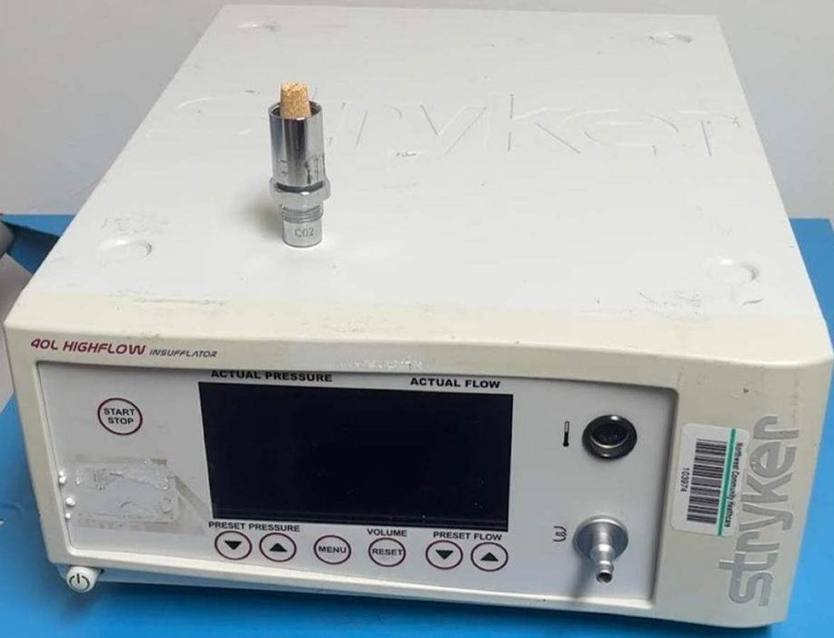Used Stryker Endoscopy 620-040-503 / F112 40L (40 Liter) CORE High Flow Insufflator