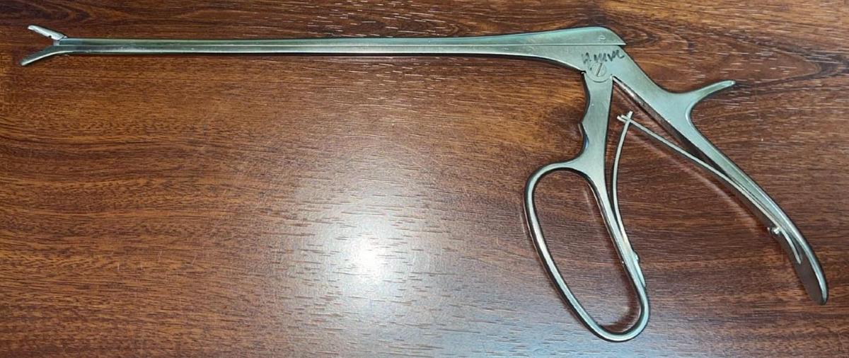 Used Life Instruments Co. 9" 831-0904-2 Ferris Smith Rongeur 4mm down Exc. Condition