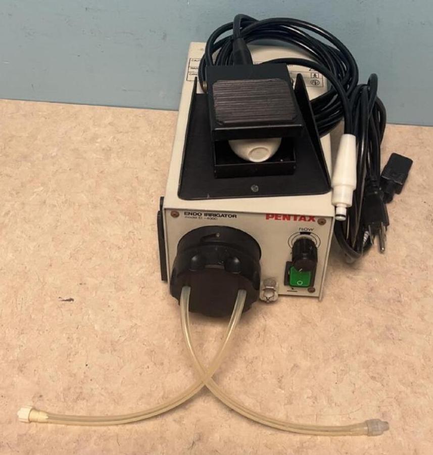 Used PENTAX 67032C ENDO IRRIGATOR EL-400C w/Footswitch in Excellent Working Condition