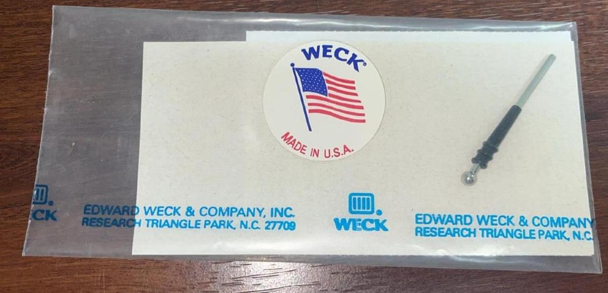 Used WECK 809543 BALL ELECTRODE LARGE 3/16" (5MM) LENGTH 45MM -New Sold as Is