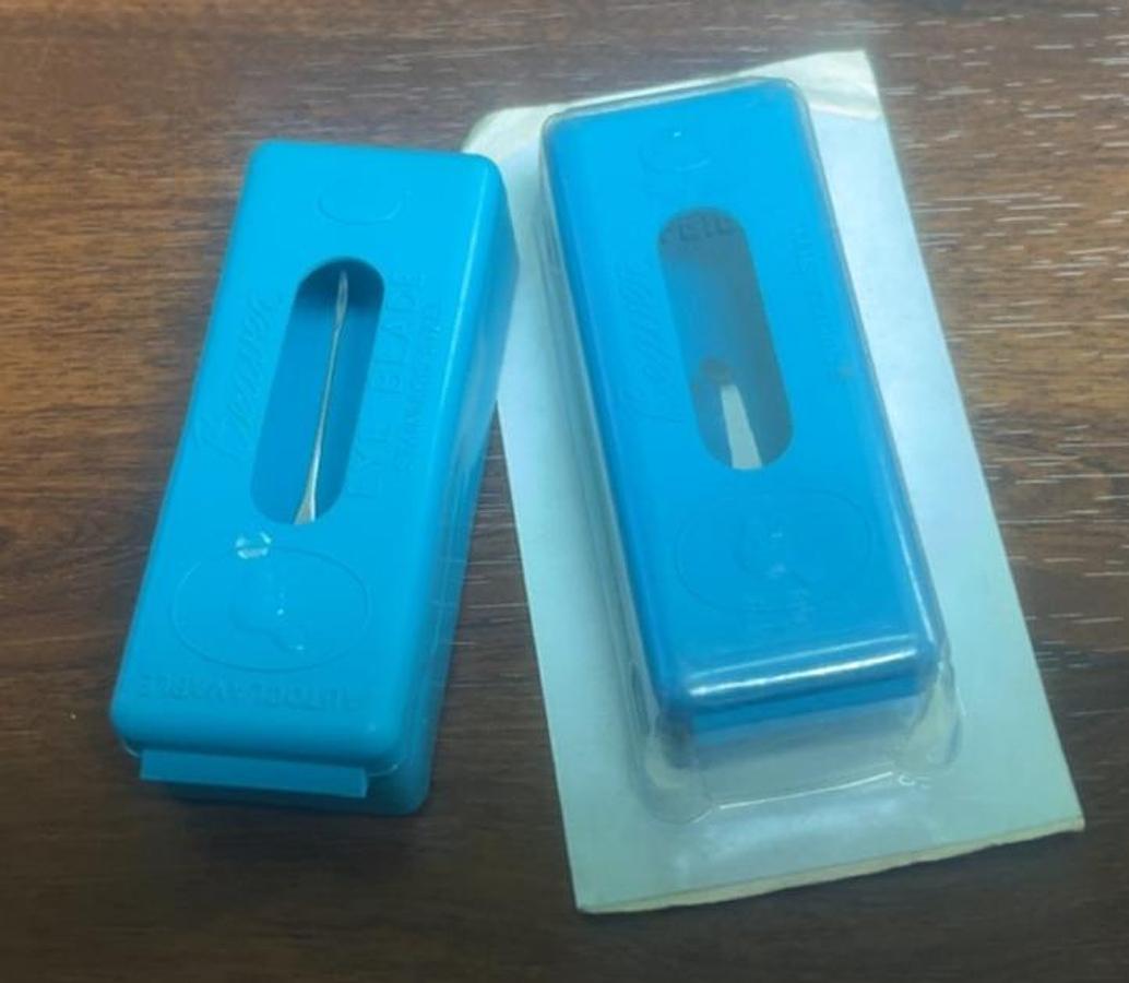 Used Beaver Eye Blades Catalog #5522 & 5910--2Pieces- One New & One Use
