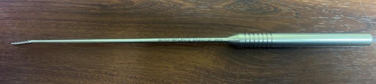 Used Bionx Implants Ba3501-07 Orthopedic Arthroscopic 10" Rasp-Exc. Working Condition