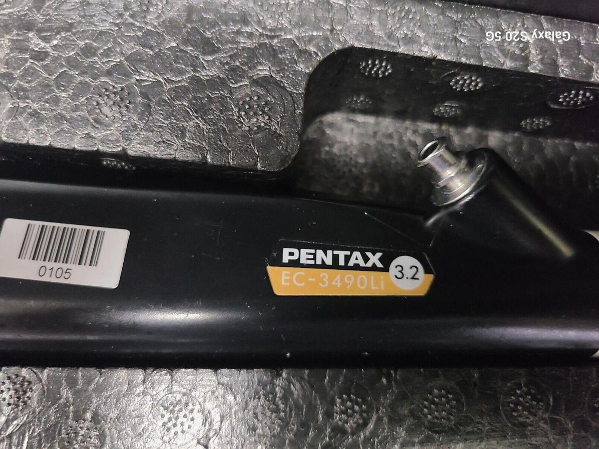 Used Pentax EC3490Li Colonoscope- In exc working condition with case-90day warranty