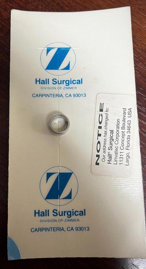Used Hall/MICRO CHOICE 5020-074 Dental HD cling ring-- in Excellent Working Condition