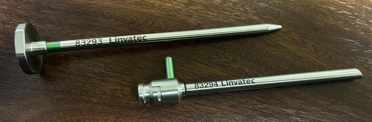 Used Linvatec 83294 Outer Cannula, 5.0mm Trocar 83293-- Exc. Working Condition