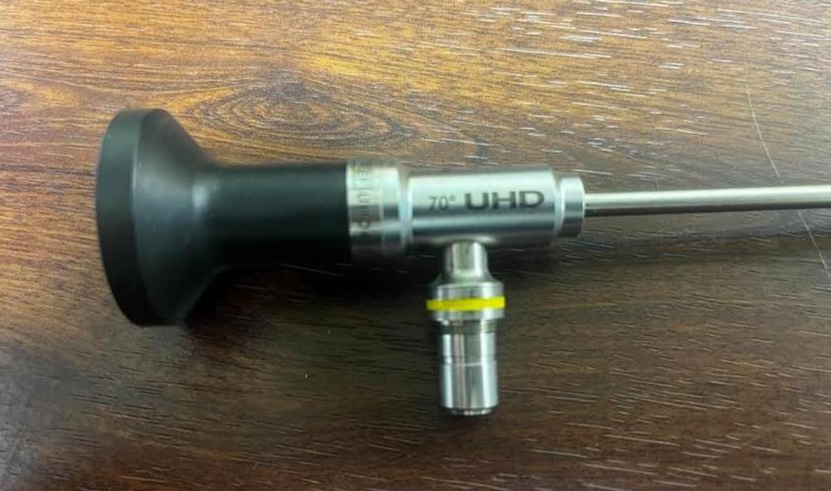 Used ConMed UHD4700 4.0 mm x 70° HD Arthroscope Autoclavable EXC. WORKING CONDITION