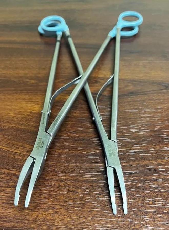Used Weck Atrauclip Instrument 9 PC clip applier set -in Excellent Working Condition